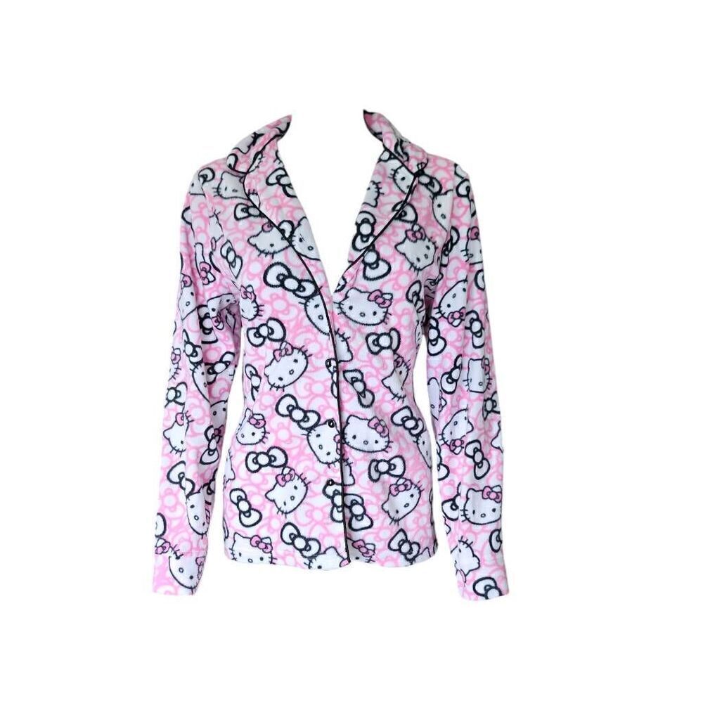 hello kitty fleece pajama top